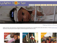 Tablet Screenshot of childrenintheson.com